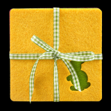 Coaster felt standard (9.8 cm)